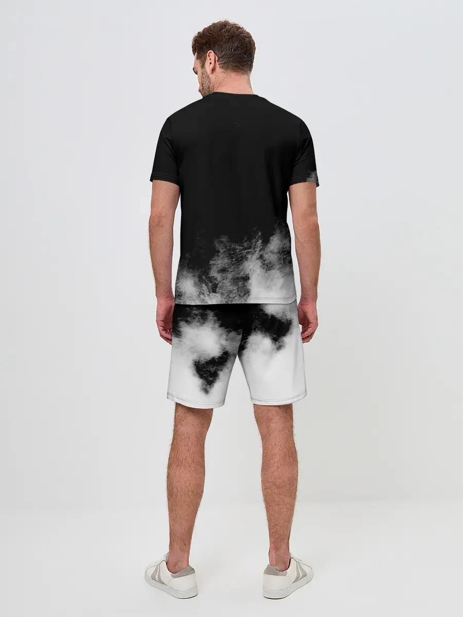 Мужской костюм с шортами / Deep Purple