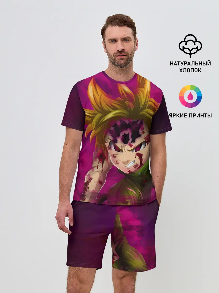 Мужской костюм с шортами / Мелиодас