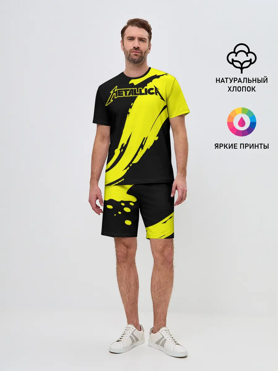 Мужской костюм с шортами / Metallica