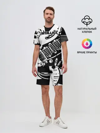 Мужской костюм с шортами / Metallica
