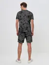 Мужской костюм с шортами / Черная дымка