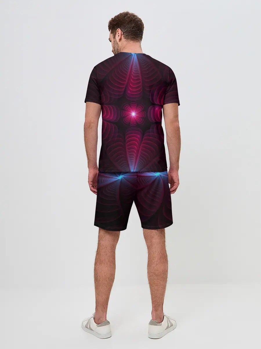 Мужской костюм с шортами / Инопланетные цветы