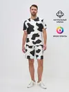 Мужской костюм с шортами / COW PRINT
