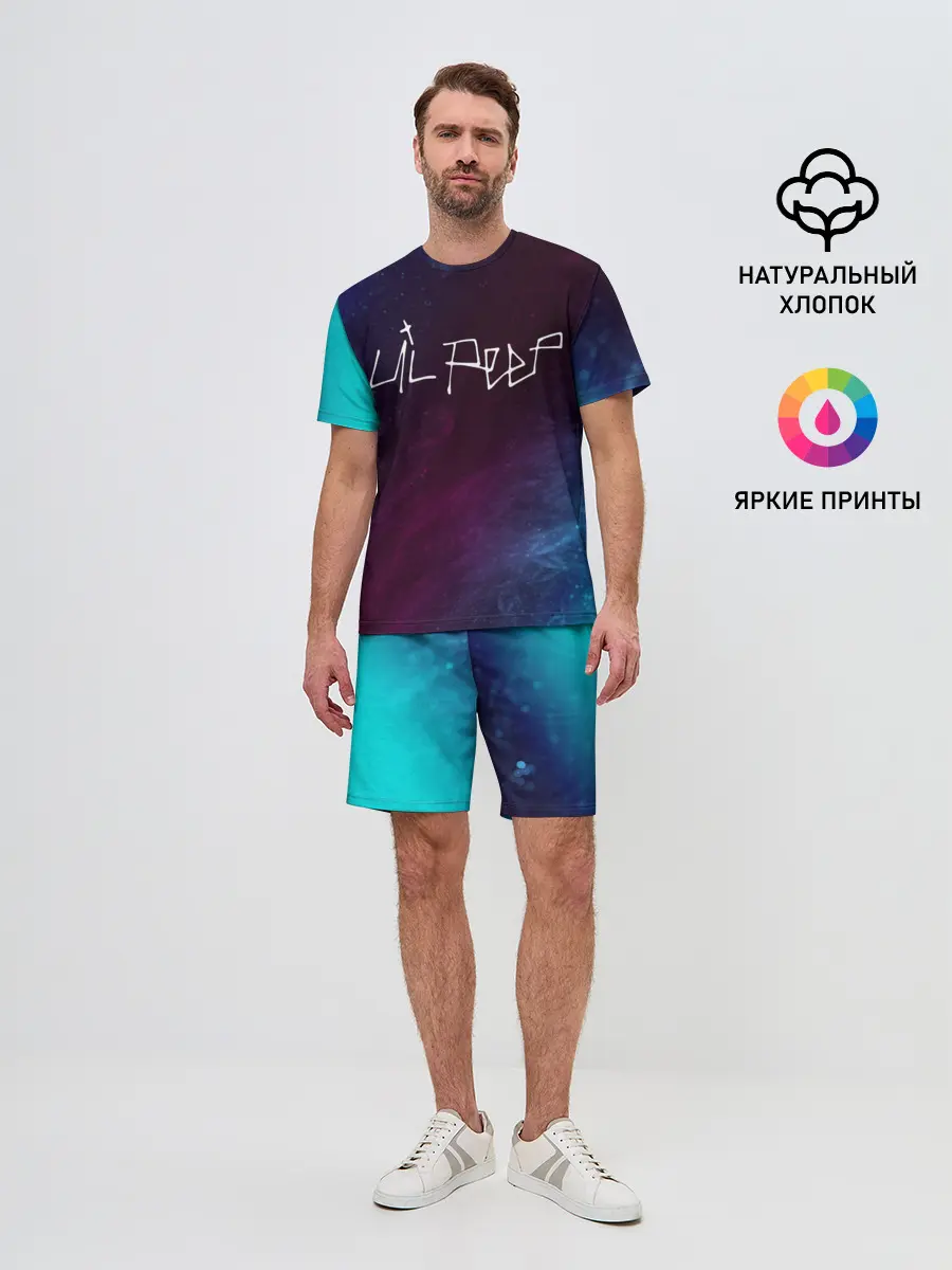 Мужской костюм с шортами / LIL PEEP / ЛИЛ ПИП