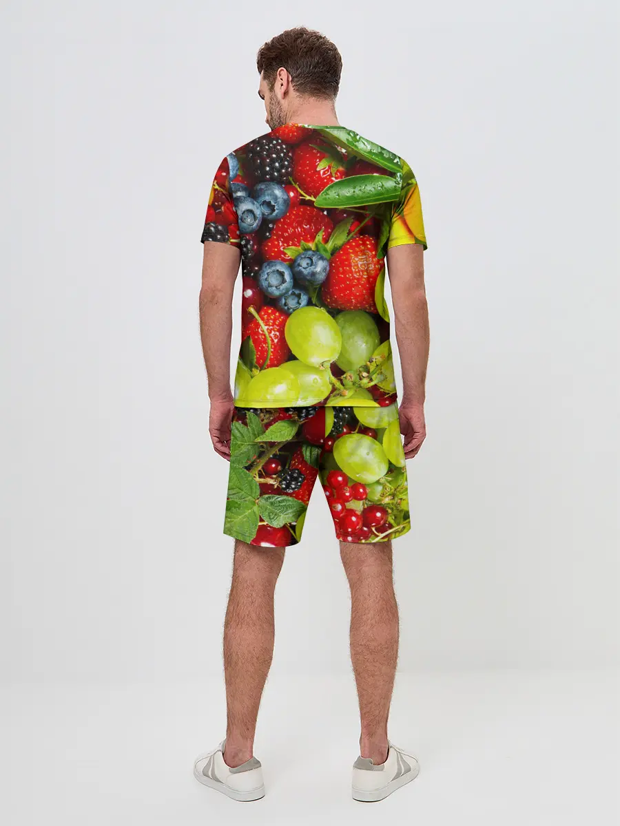 Мужской костюм с шортами / Фруктовый рай