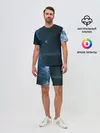 Мужской костюм с шортами / Космос