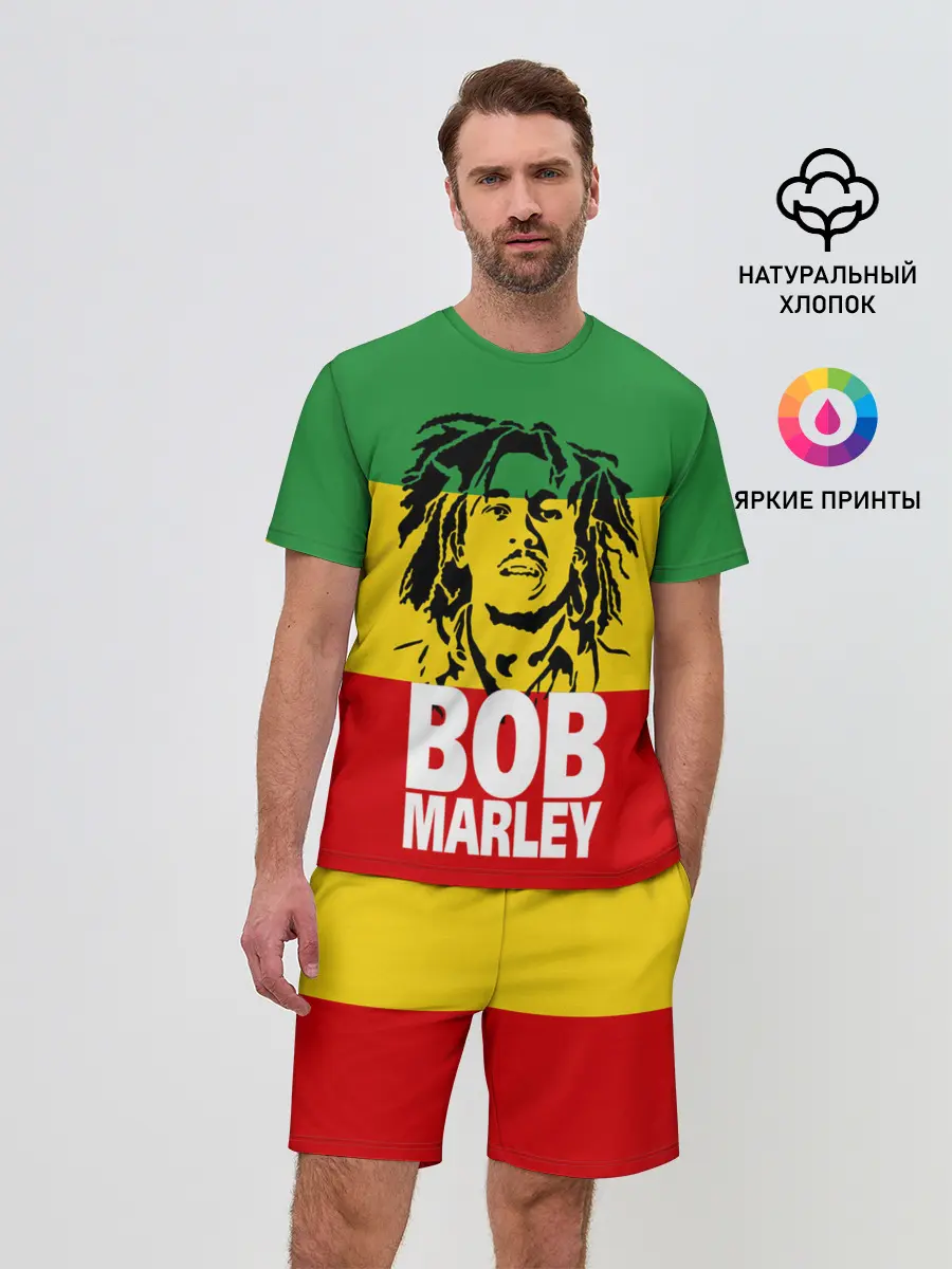 Мужской костюм с шортами / Bob Marley