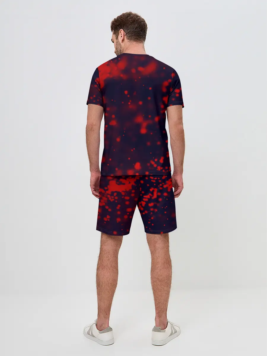 Мужской костюм с шортами / AC DС