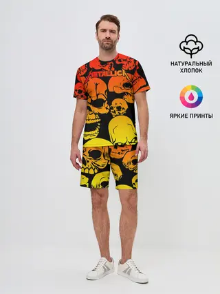 Мужской костюм с шортами / Metallica