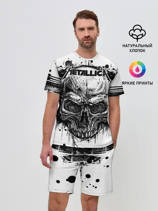 Мужской костюм с шортами / Metallica