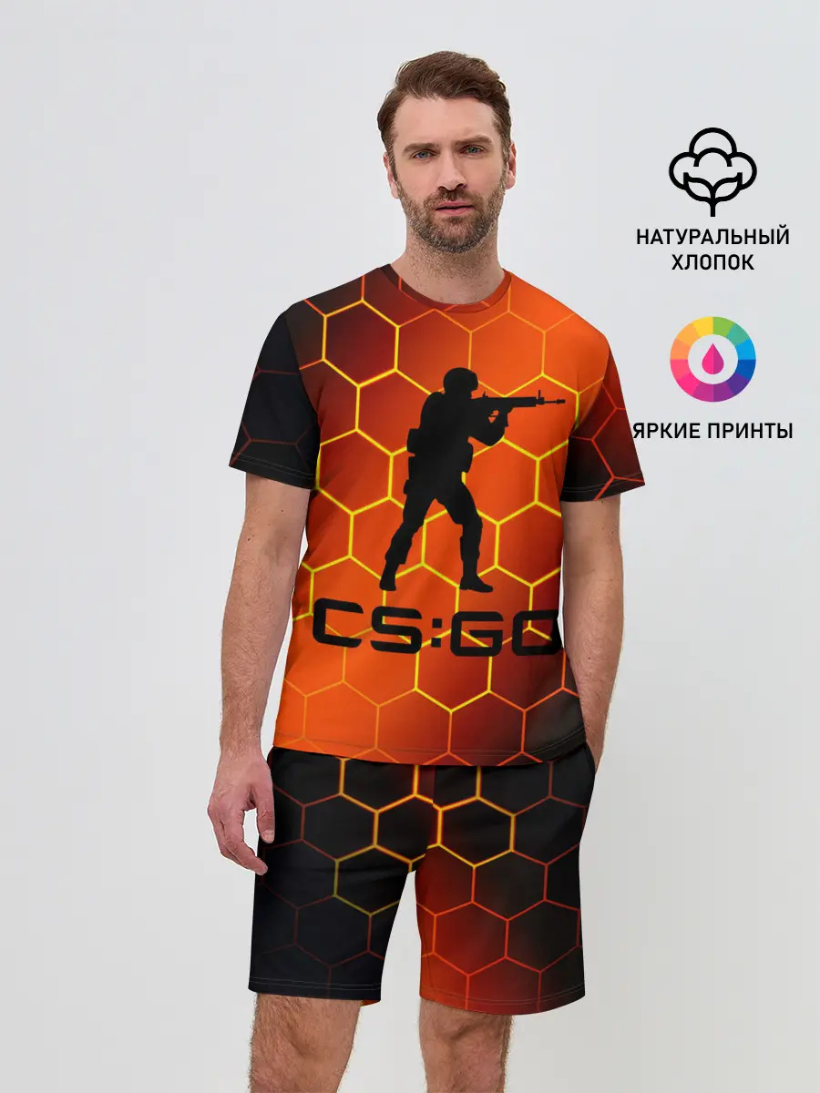 Мужской костюм с шортами / CS GO | КС ГО