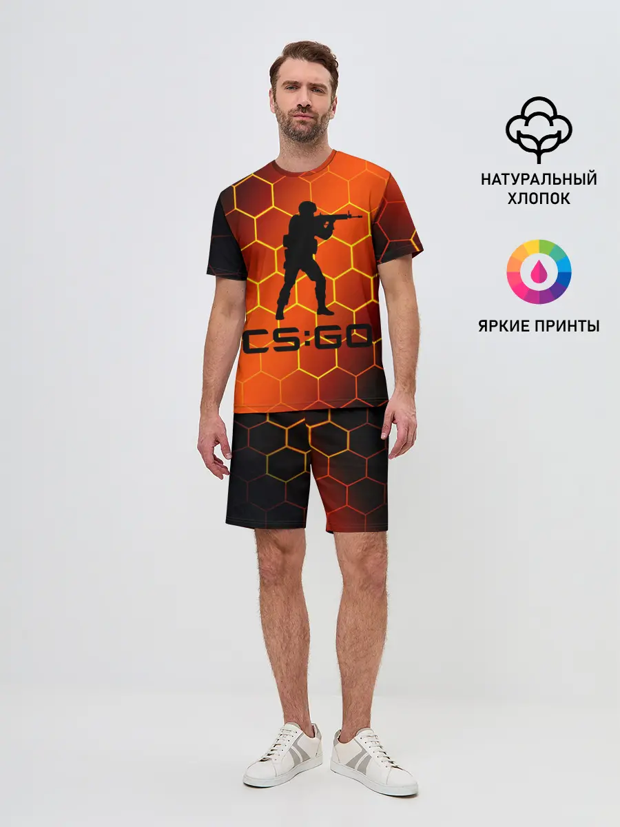 Мужской костюм с шортами / CS GO | КС ГО