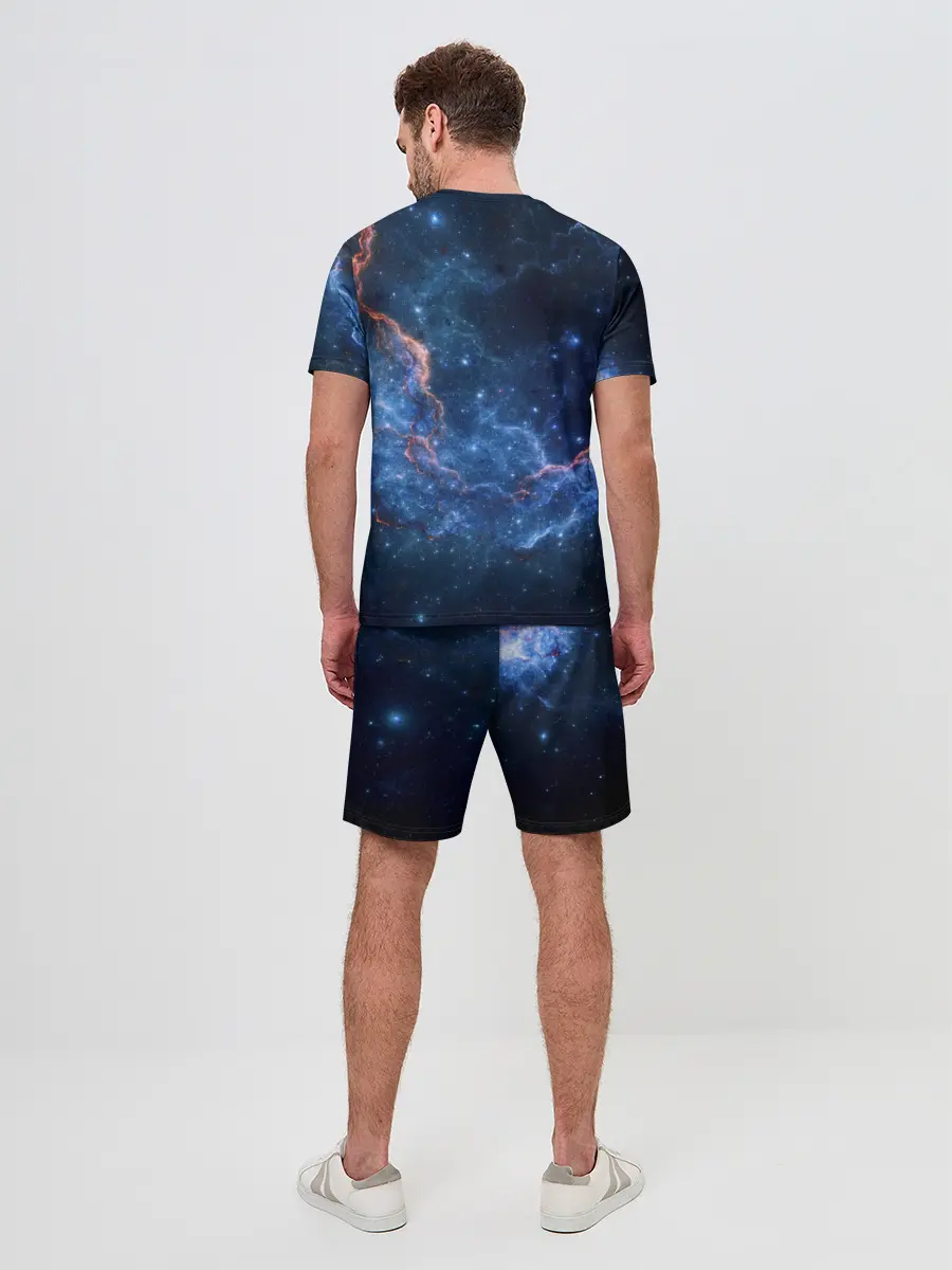 Мужской костюм с шортами / Туманность