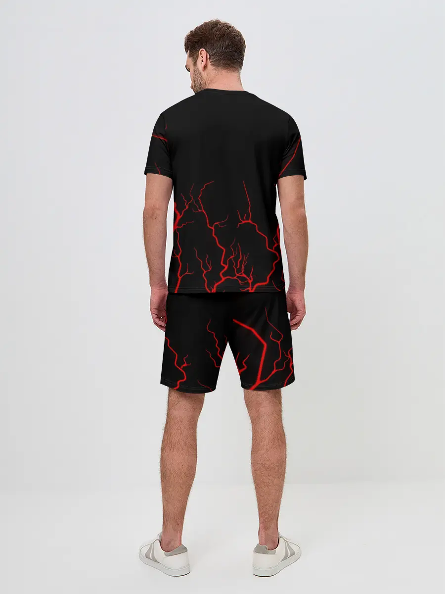 Мужской костюм с шортами / AC DС