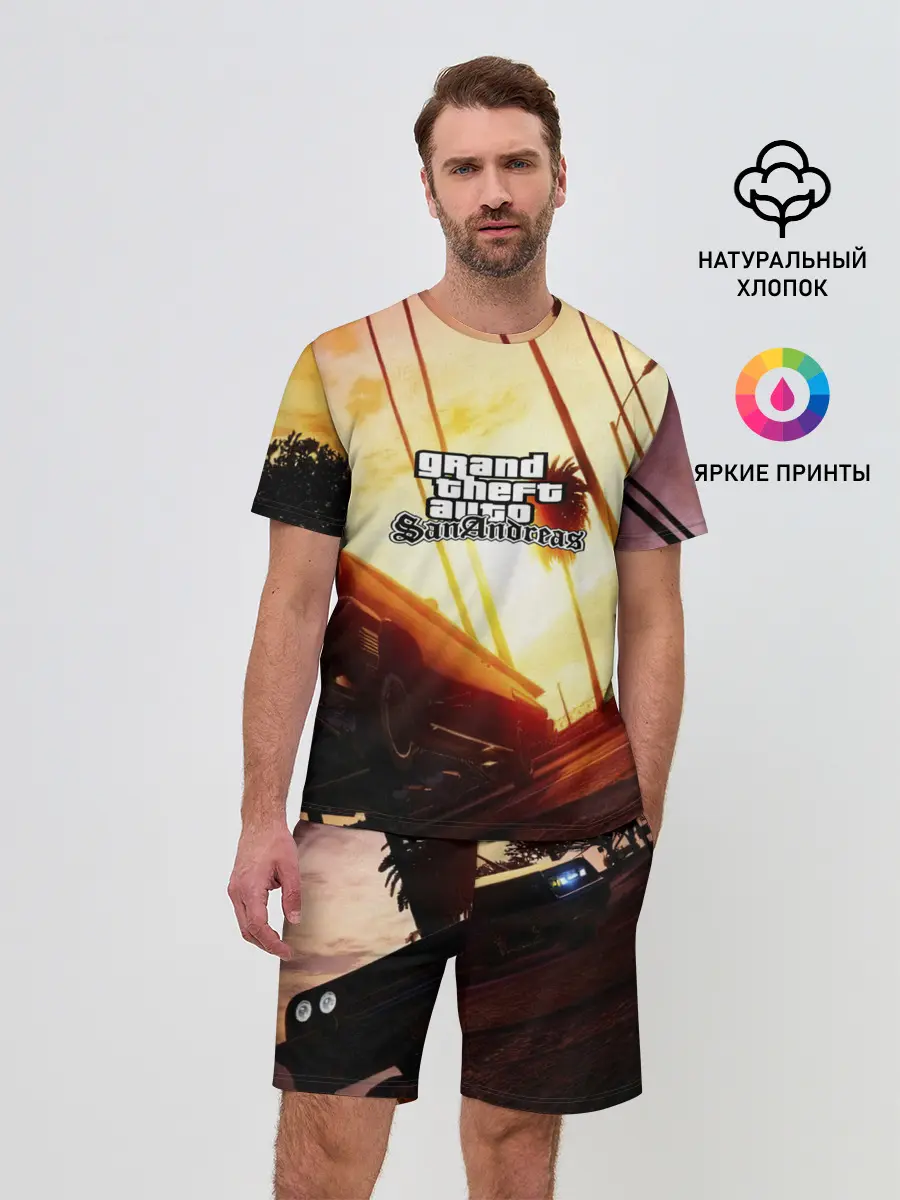 Мужской костюм с шортами / GTA