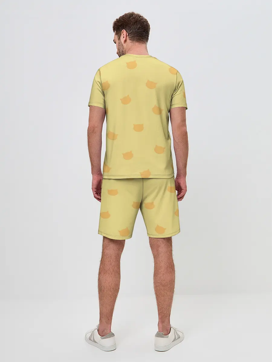 Мужской костюм с шортами / Кошки