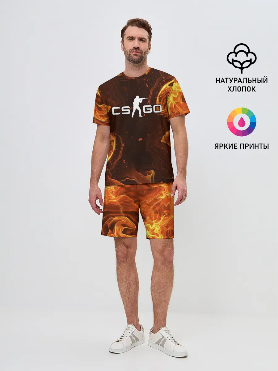 Мужской костюм с шортами / COUNTER STRIKE