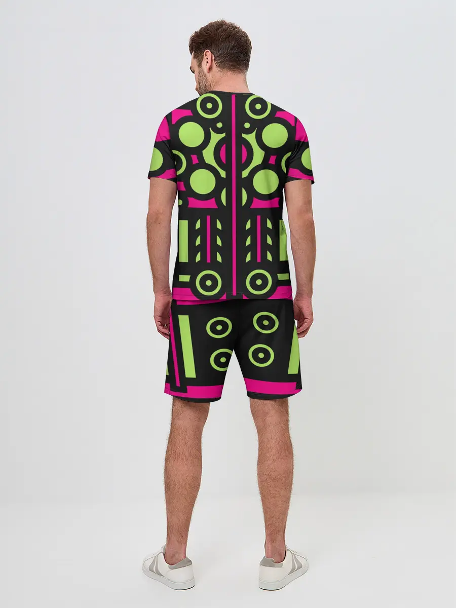 Мужской костюм с шортами / Киберпанк механизмы