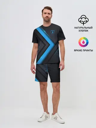 Мужской костюм с шортами / Lamborghini