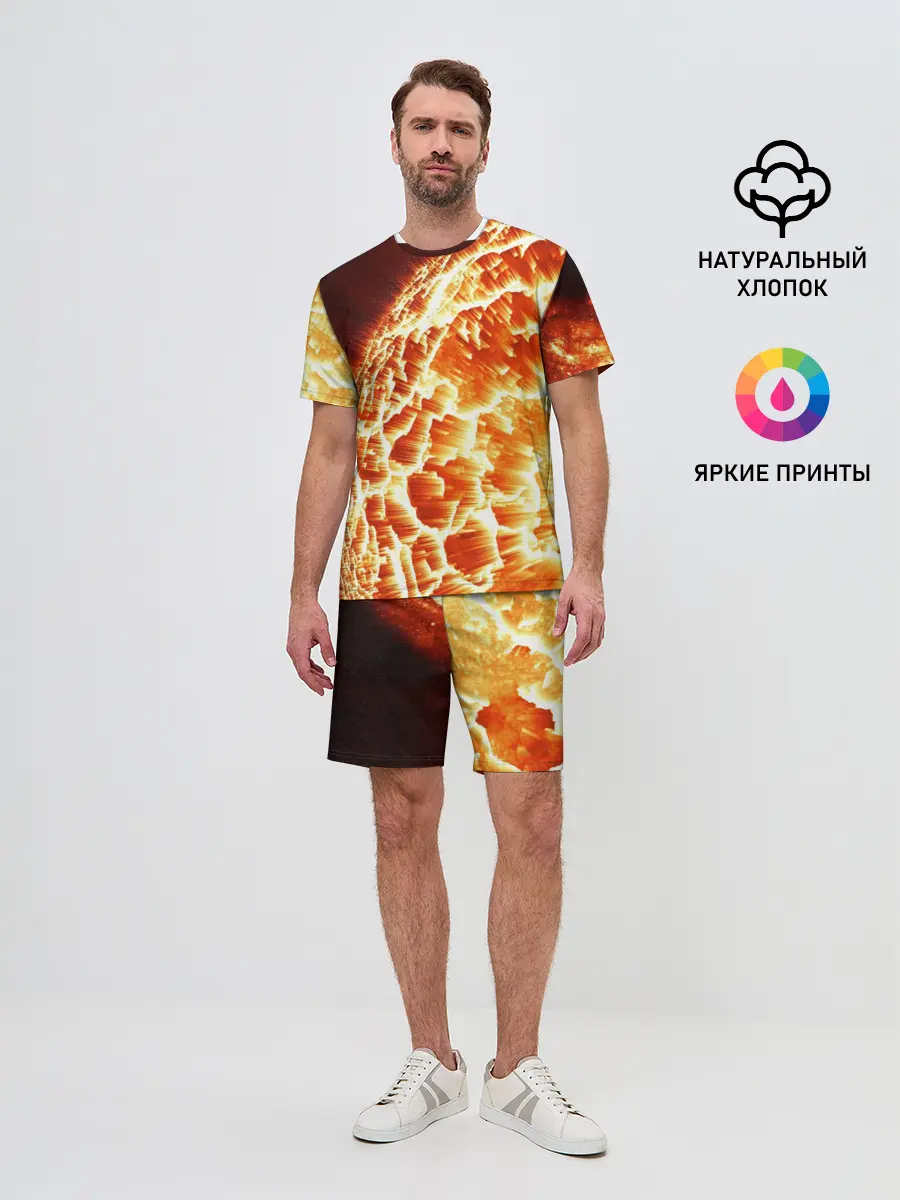 Мужской костюм с шортами / Космический объект