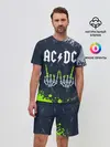 Мужской костюм с шортами / AC DС