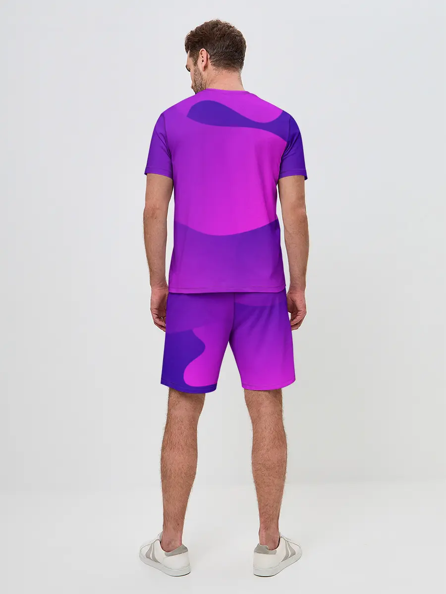 Мужской костюм с шортами / НЕОНОВАЯ ГЕОМЕТРИЯ