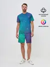 Мужской костюм с шортами / Космос
