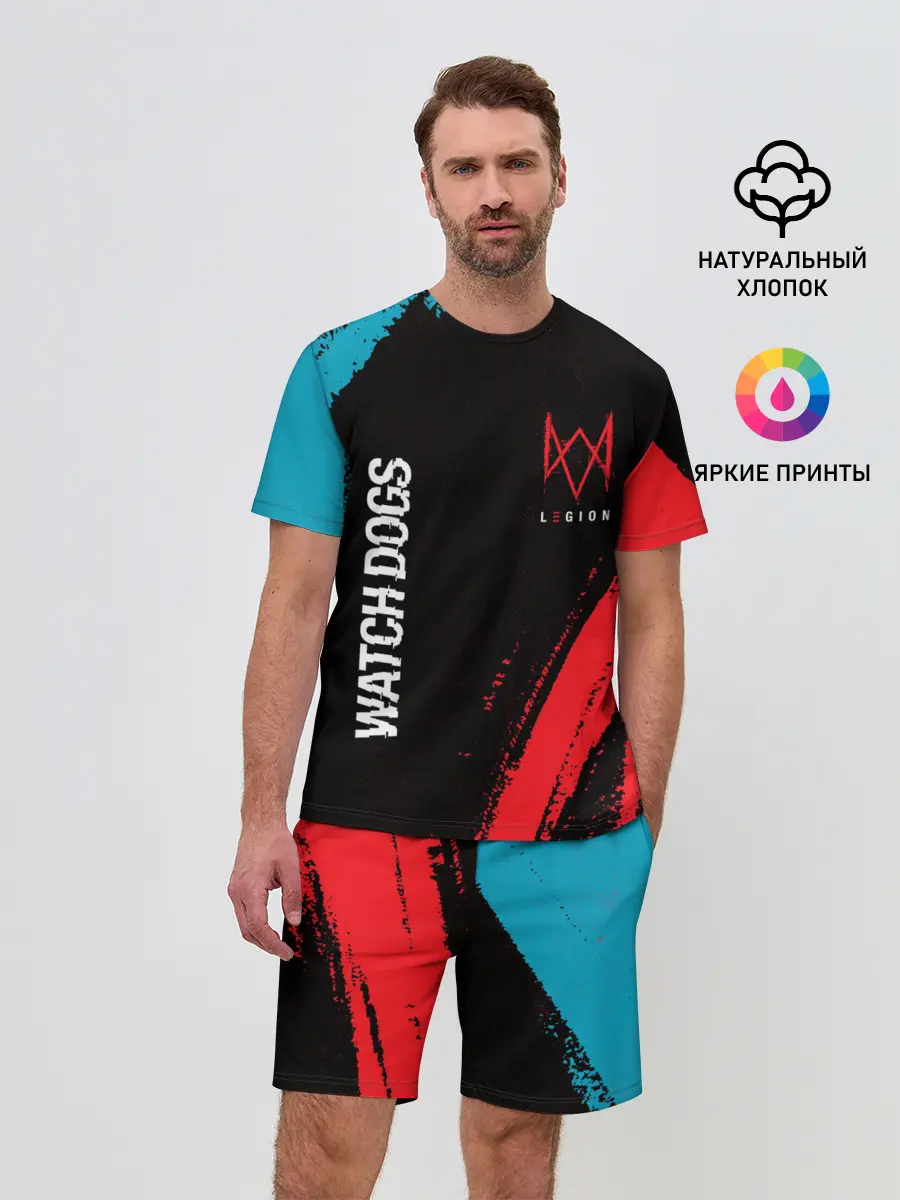 Мужской костюм с шортами / WATCH DOGS LEGION / ВОТЧ ДОГС