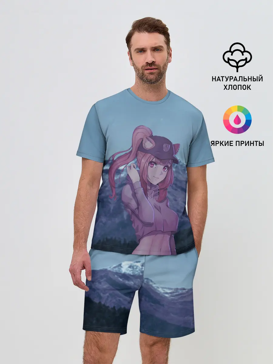 Мужской костюм с шортами / Рафталия