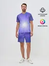 Мужской костюм с шортами / Космос
