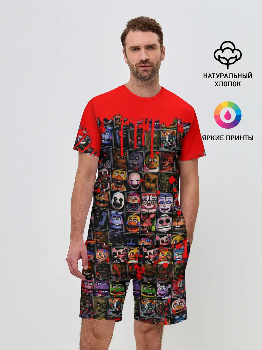 Мужской костюм с шортами / Five Nights At Freddys