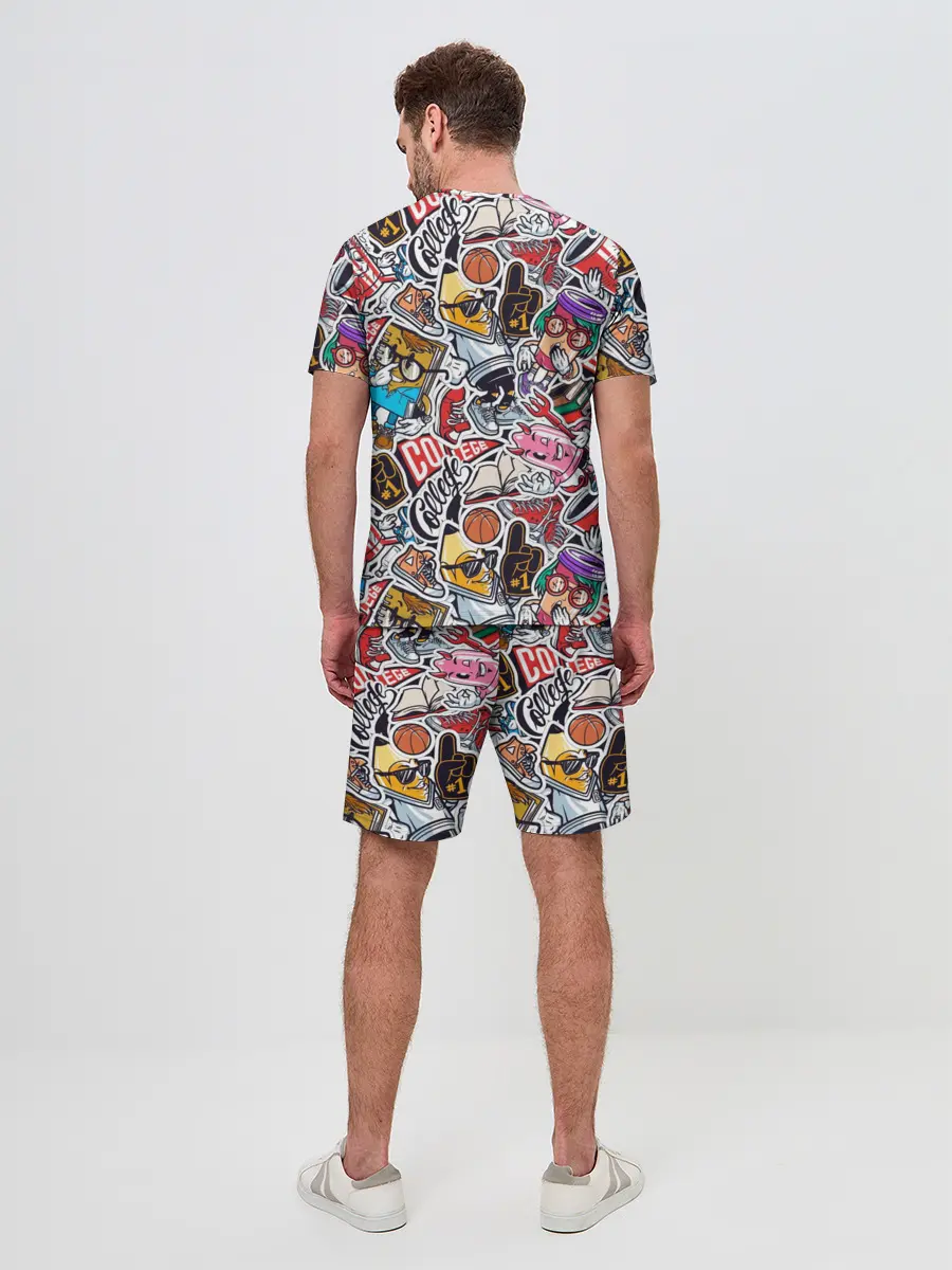 Мужской костюм с шортами / MIX