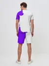 Мужской костюм с шортами / Хамон фиолетовый