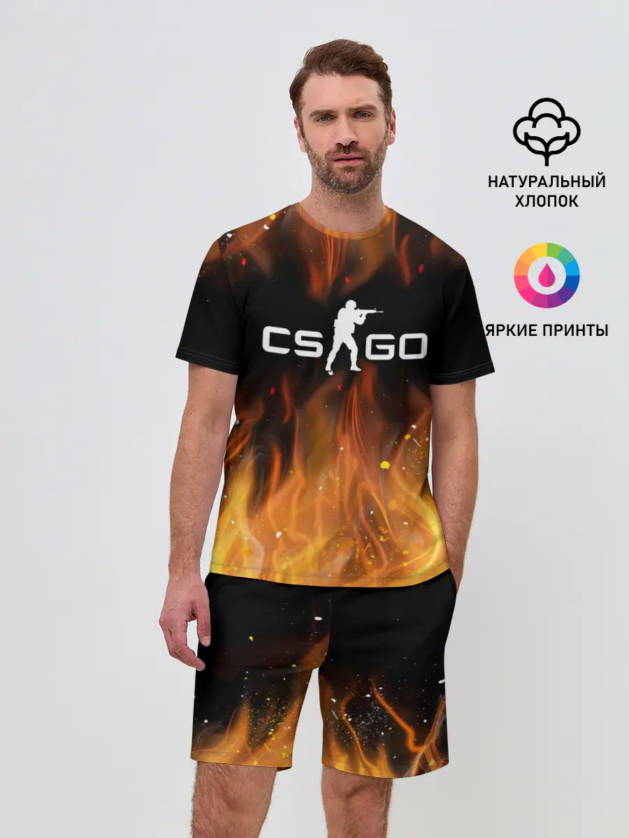 Мужской костюм с шортами / COUNTER STRIKE