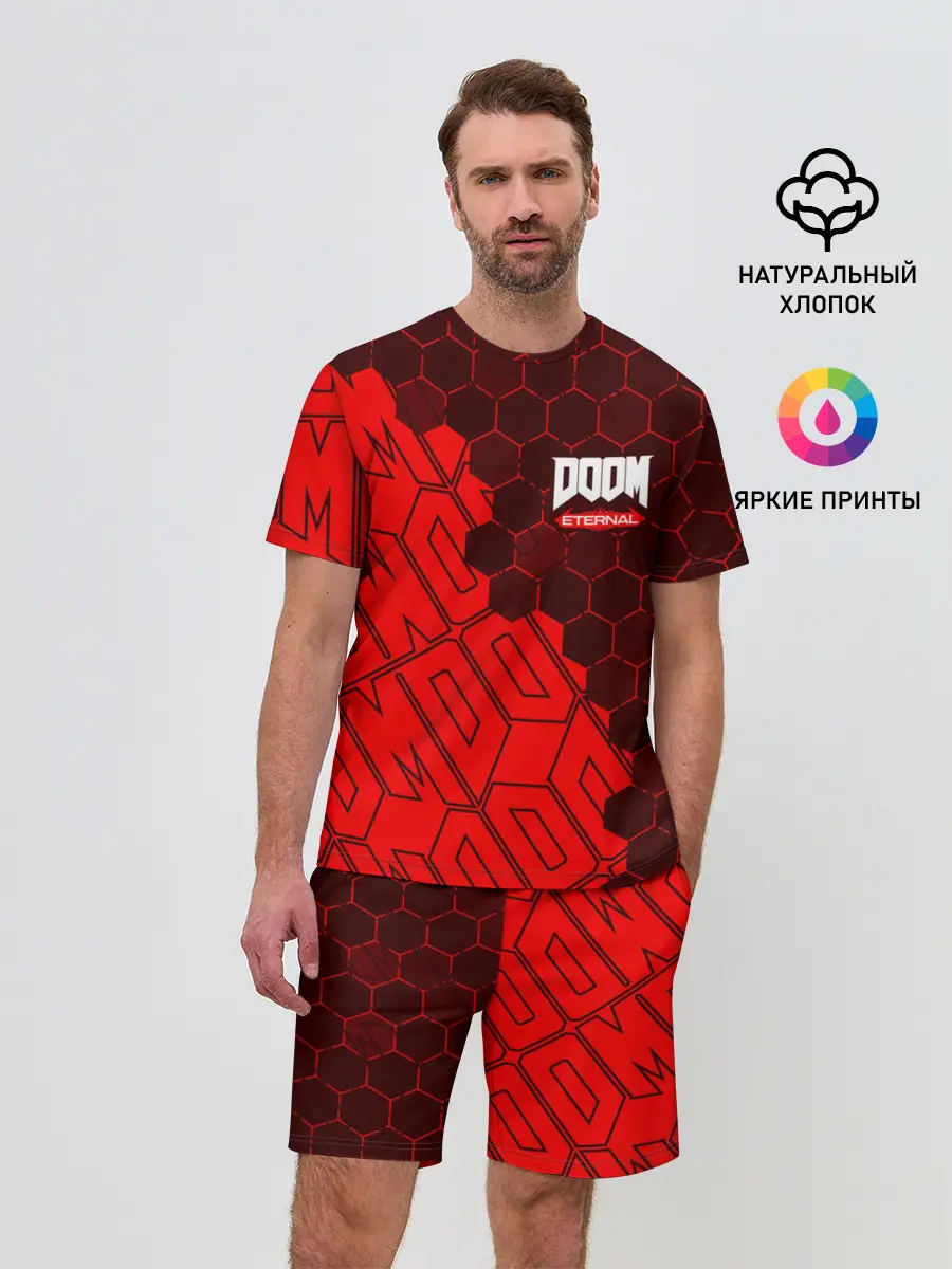 Мужской костюм с шортами / DOOM ETERNAL / ДУМ ЭТЕРНАЛ