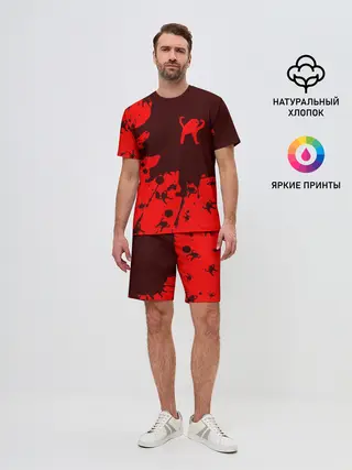 Мужской костюм с шортами / ЪУЪ СЪУКА