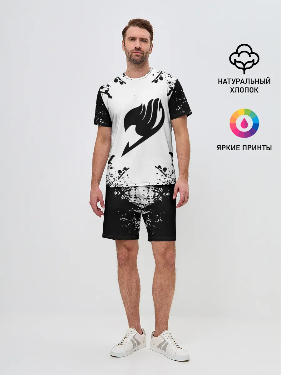 Мужской костюм с шортами / Хвост Феи в белом круге