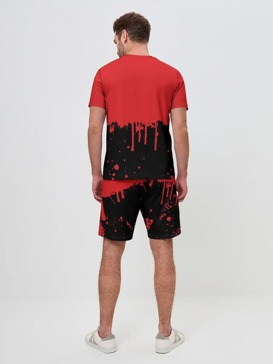 Мужской костюм с шортами / ROBLOX PIGGY - СВИНКА ПИГГИ