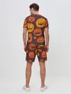 Мужской костюм с шортами / Весёлые тыквы