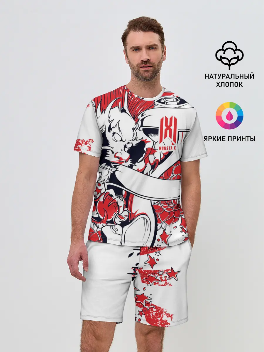 Мужской костюм с шортами / Monsta X