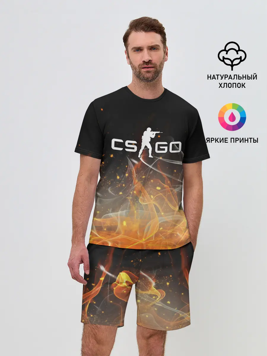 Мужской костюм с шортами / COUNTER STRIKE