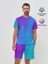 Мужской костюм с шортами / BACKGROUND IN NEON