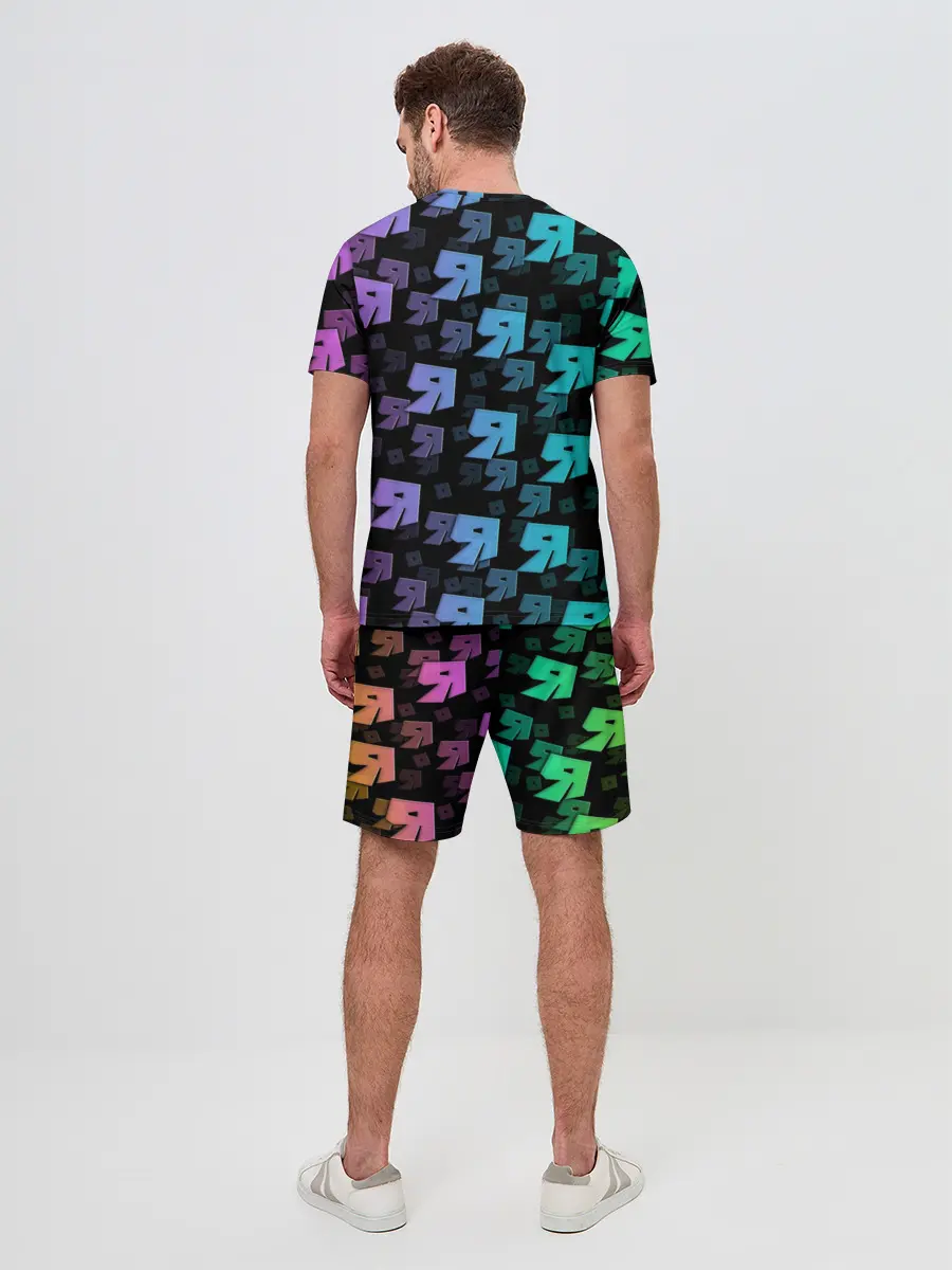 Мужской костюм с шортами / ROBLOX PIGGY - СВИНКА ПИГГИ