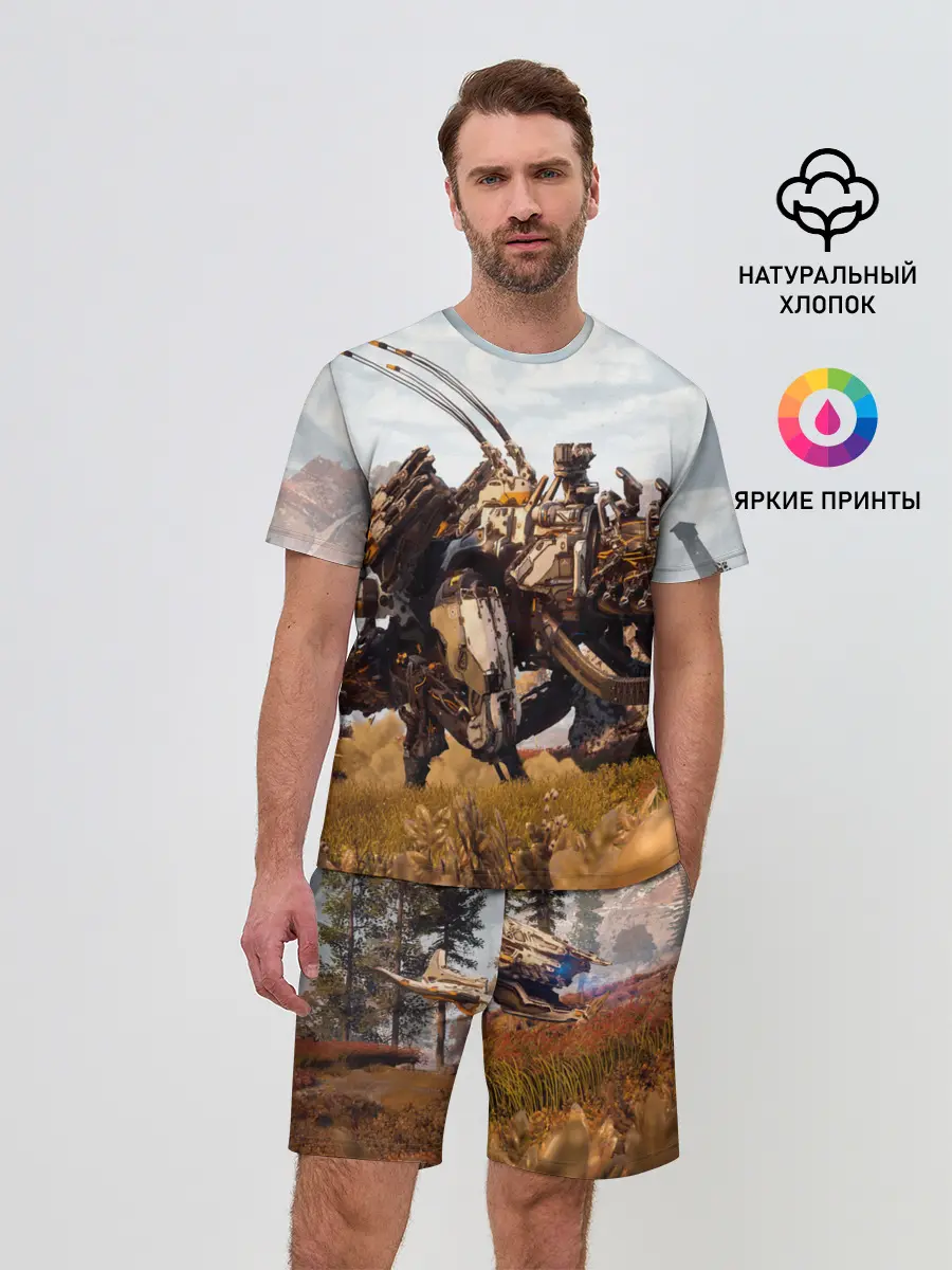 Мужской костюм с шортами / Horizon Zero Dawn