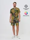 Мужской костюм с шортами / Тропический лес