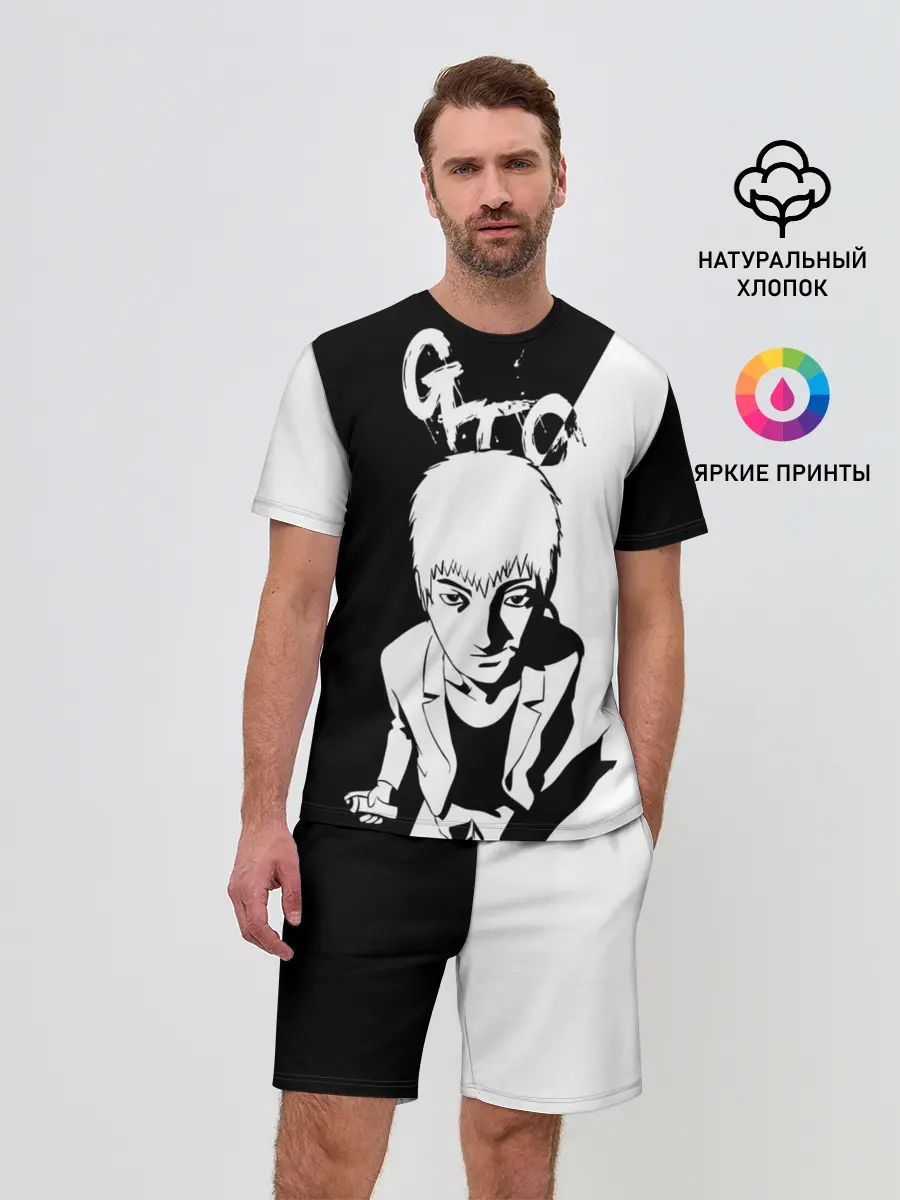 Мужской костюм с шортами / Onizuka oldschool anime