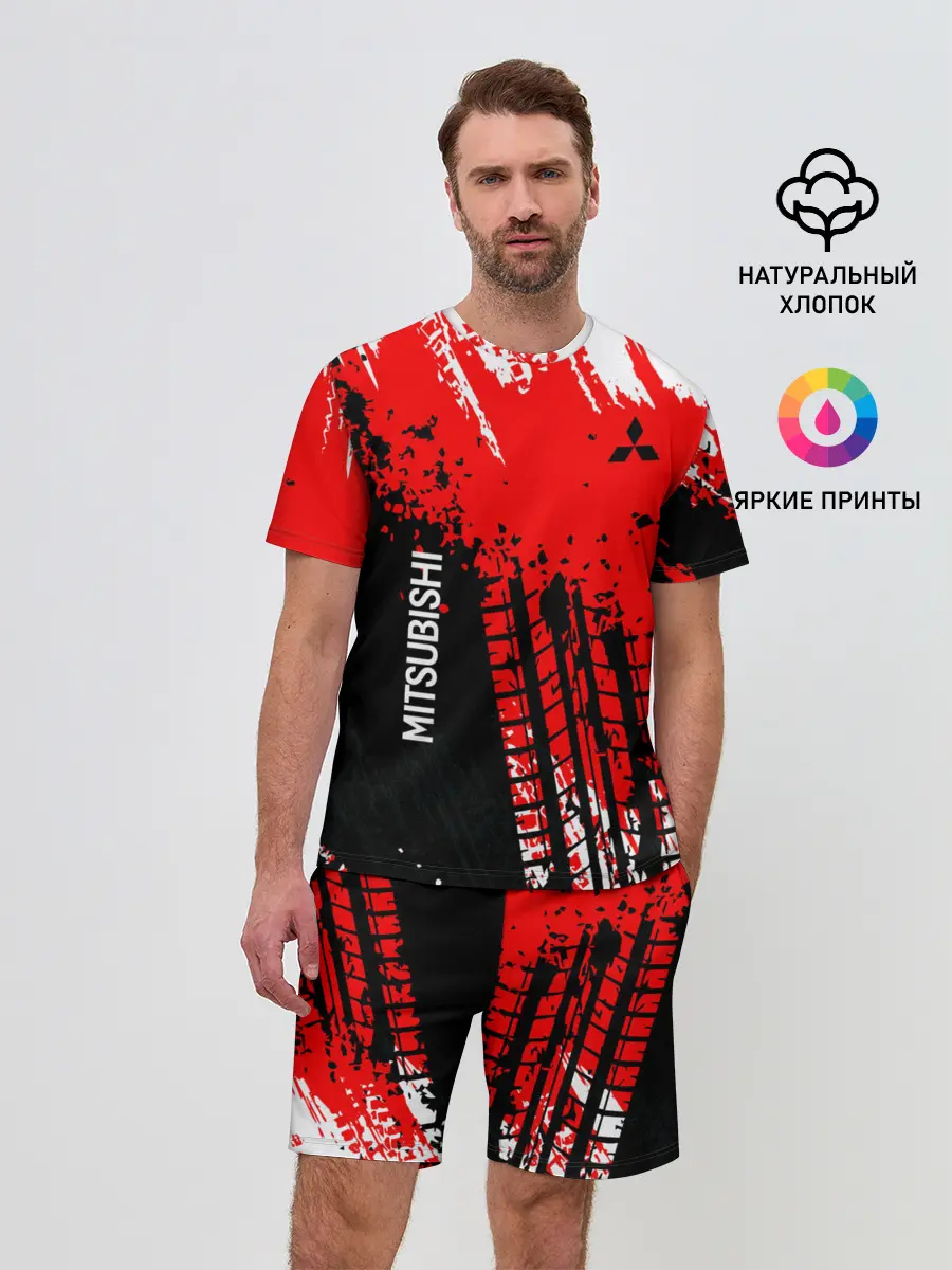 Мужской костюм с шортами / Mitsubishi