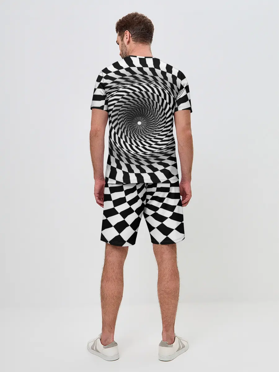 Мужской костюм с шортами / иллюзия