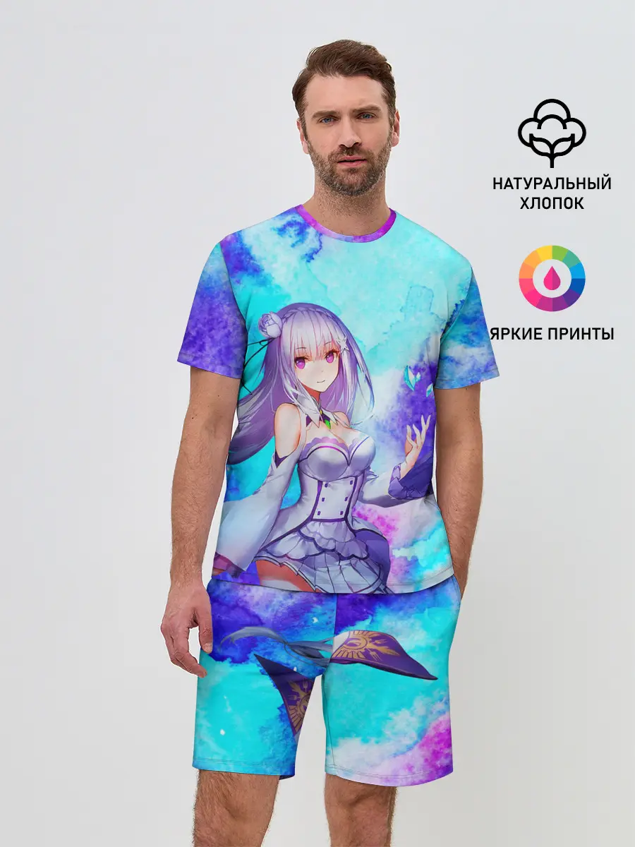 Мужской костюм с шортами / Re:Zero