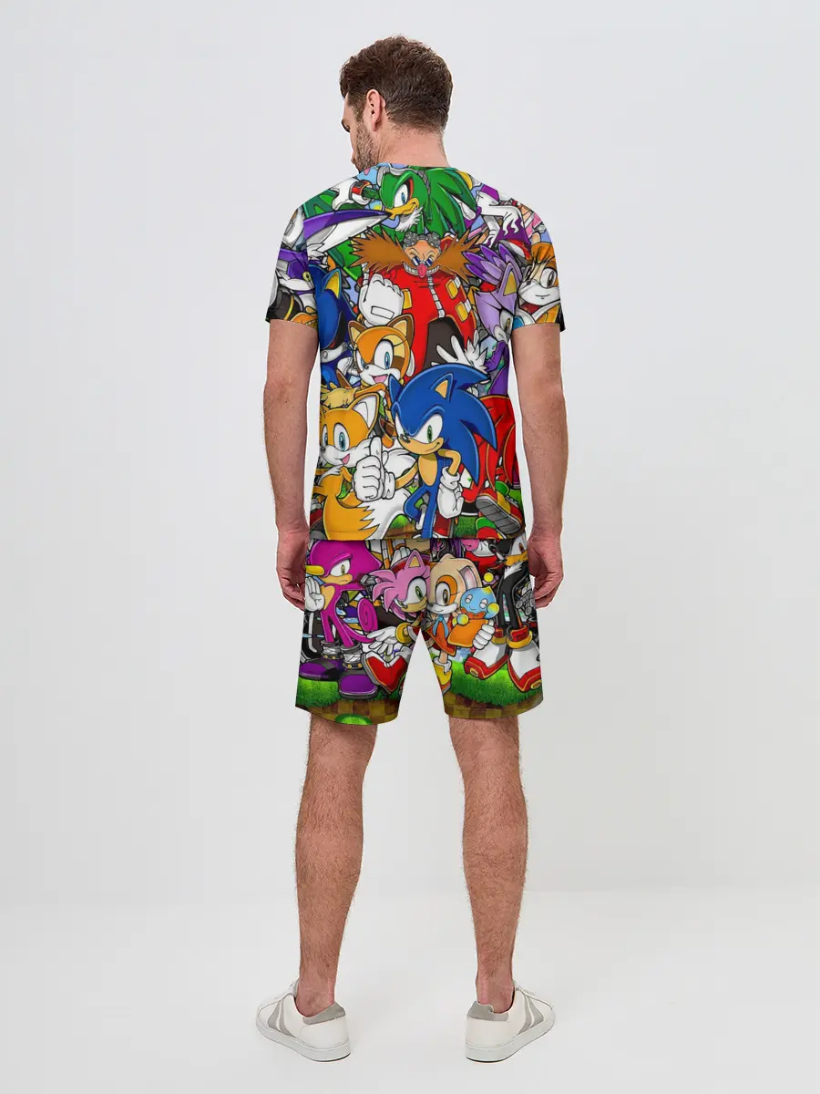 Мужской костюм с шортами / Sonic.